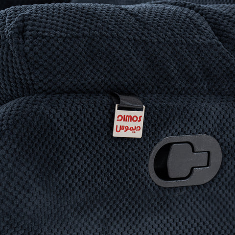 Dimos Sofa Two Seater Manual Recliner Blue - D2290