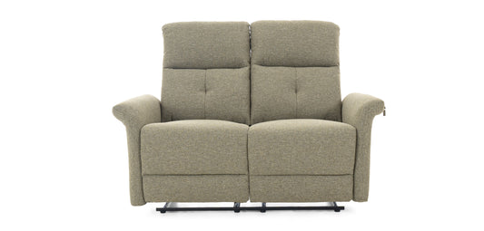 Two Seater Recliner Green 4608