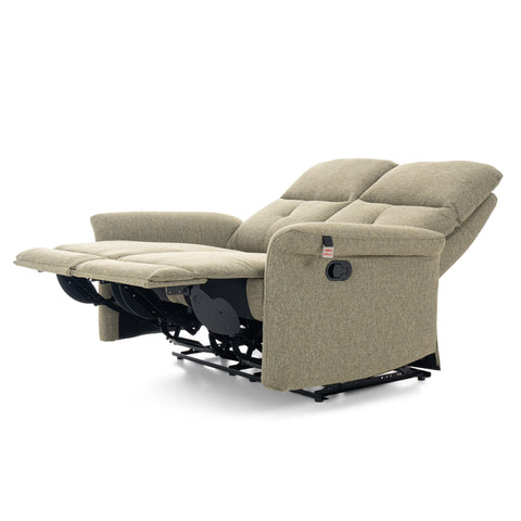 Dimos Sofa Two Seater Manual Recliner Green - D2290