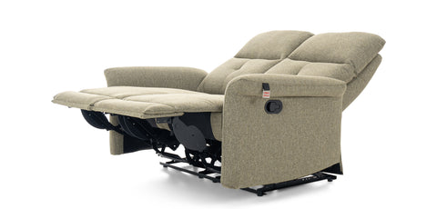 Dimos Sofa Two Seater Manual Recliner Green - D2290