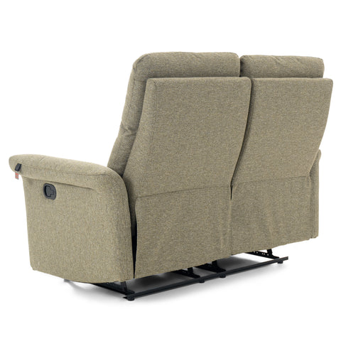 Dimos Sofa Two Seater Manual Recliner Green - D2290