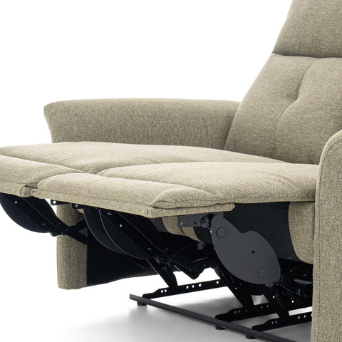 Dimos Sofa Two Seater Manual Recliner Green - D2290