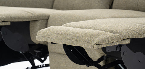 Dimos Sofa Three Seater Manual Recliner Green - D2290
