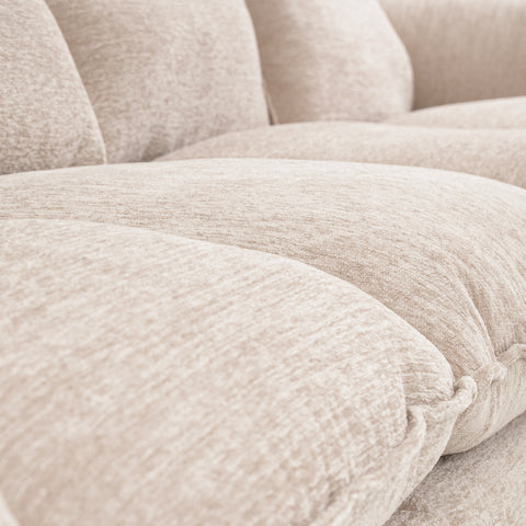 Dimos Sectional R-Chaise Set Couch Beige - 2221