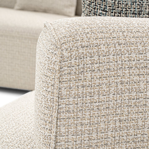 Dimos Sectional 5-Seater Sofa Set Beige - MF-2502