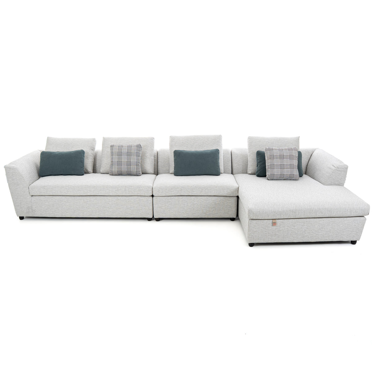 Dimos Corner Sofa for Living Room Grey - C82