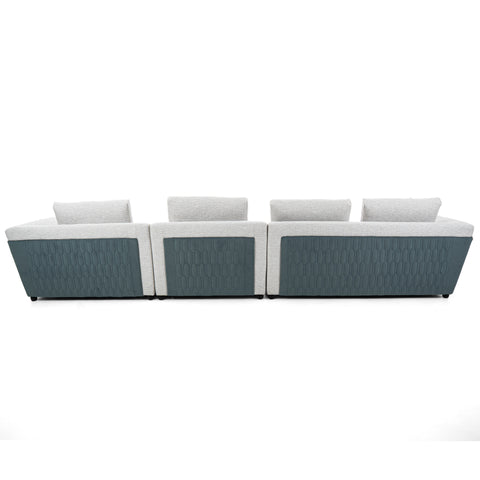 Dimos Corner Sofa for Living Room Grey - C82