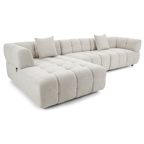 كنب زاوية بيج - MK-3243C