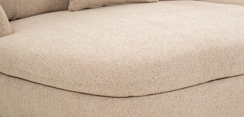Dimos Sectional Set L-Chaise BEIGE - V1893C