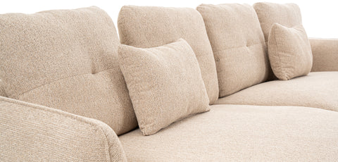 Dimos Sectional Set L-Chaise BEIGE - V1893C