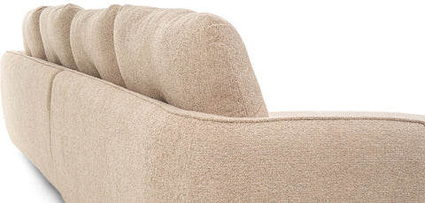 Dimos Sectional Set L-Chaise BEIGE - V1893C