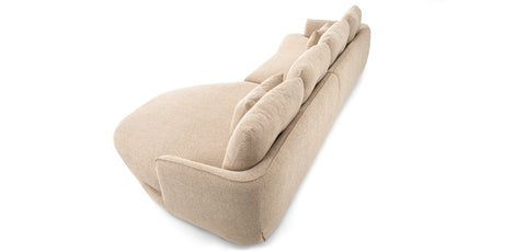 Dimos Sectional Set R-Chaise BEIGE - V1893C
