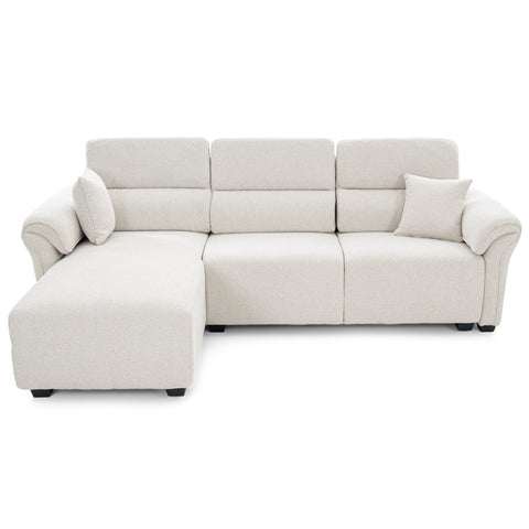 Dimos Sectional Sofa Set Right Arm BEIGE - SF2559