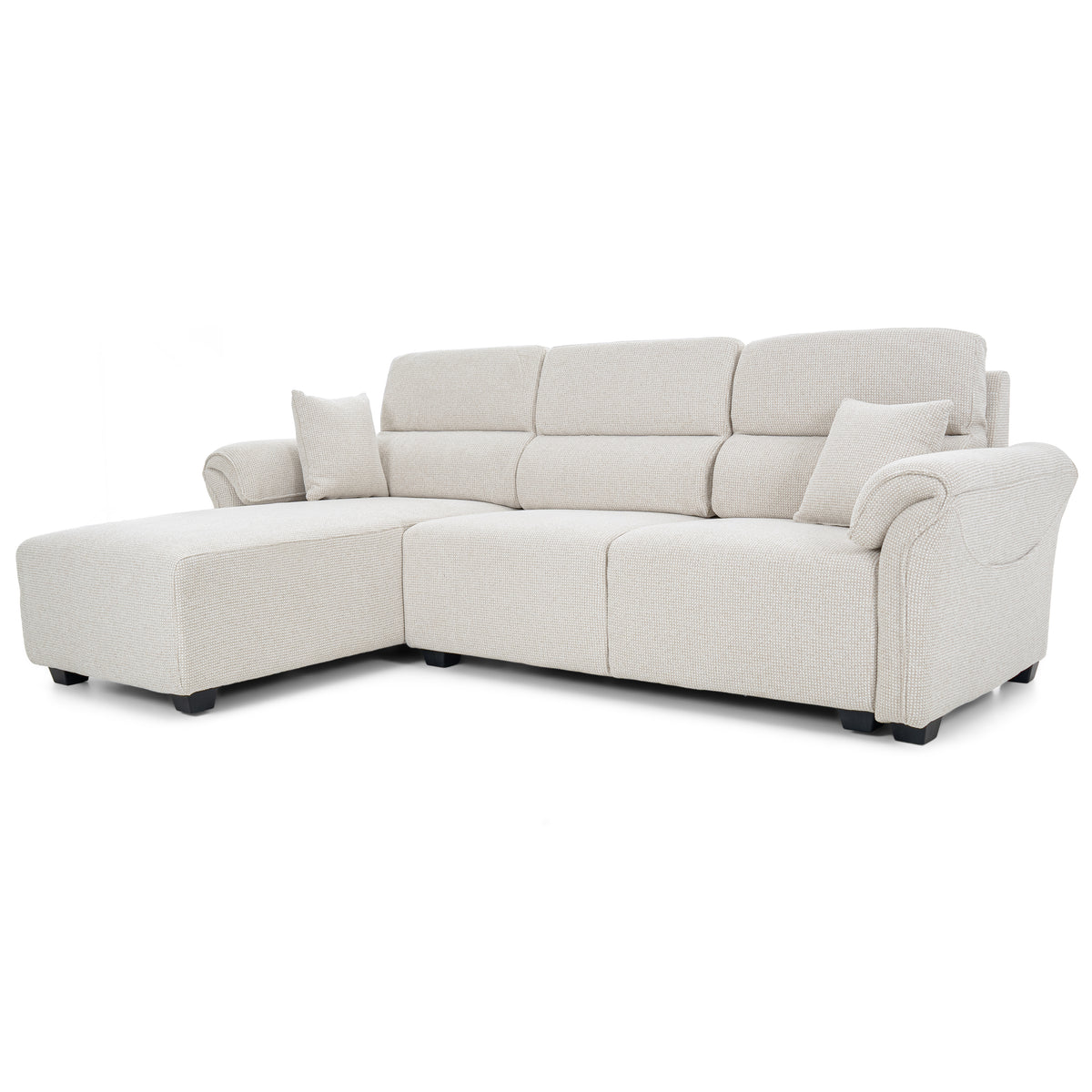 Dimos Sectional Sofa Set Right Arm BEIGE - SF2559