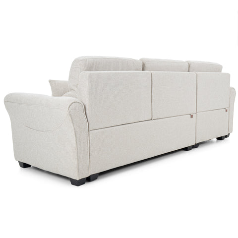Dimos Sectional Sofa Set Right Arm BEIGE - SF2559