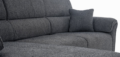 Dimos Sectional Sofa Set Left Arm Black - SF2559