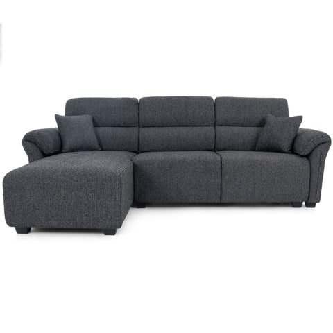 Dimos Sectional Sofa Set Left Arm Black - SF2559