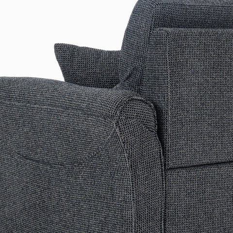 Dimos Sectional Sofa Set Left Arm Black - SF2559