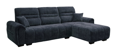 Sectional Sofa Set Blue and Cushion