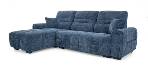 Dimos Sectional Sofa Set Right Arm Blue - SF2561