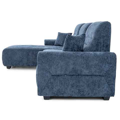 Dimos Sectional Sofa Set Right Arm Blue - SF2561