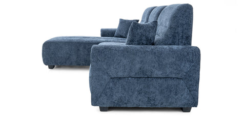 Dimos Sectional Sofa Set Right Arm Blue - SF2561