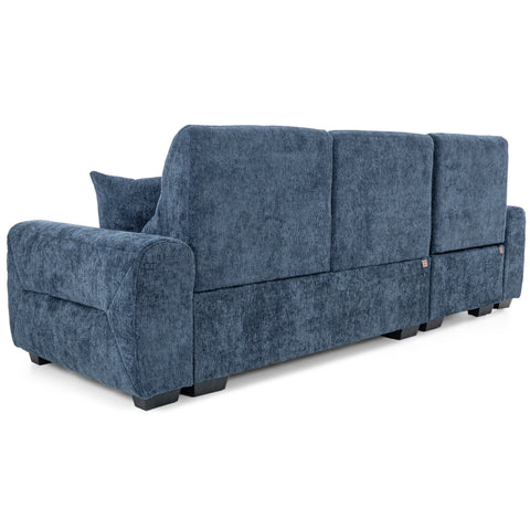 Dimos Sectional Sofa Set Right Arm Blue - SF2561