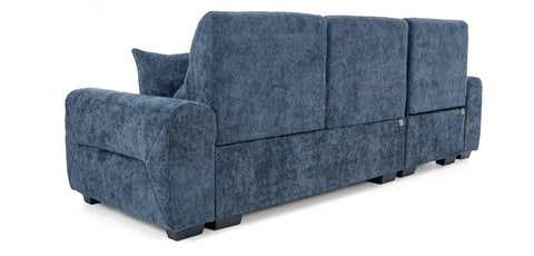 Dimos Sectional Sofa Set Right Arm Blue - SF2561