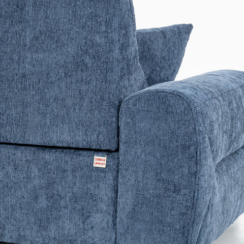 Dimos Sectional Sofa Set Right Arm Blue - SF2561