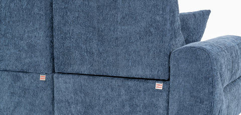 Dimos Sectional Sofa Set Right Arm Blue - SF2561