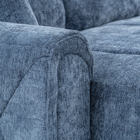 Dimos Sectional Sofa Set Right Arm Blue - SF2561