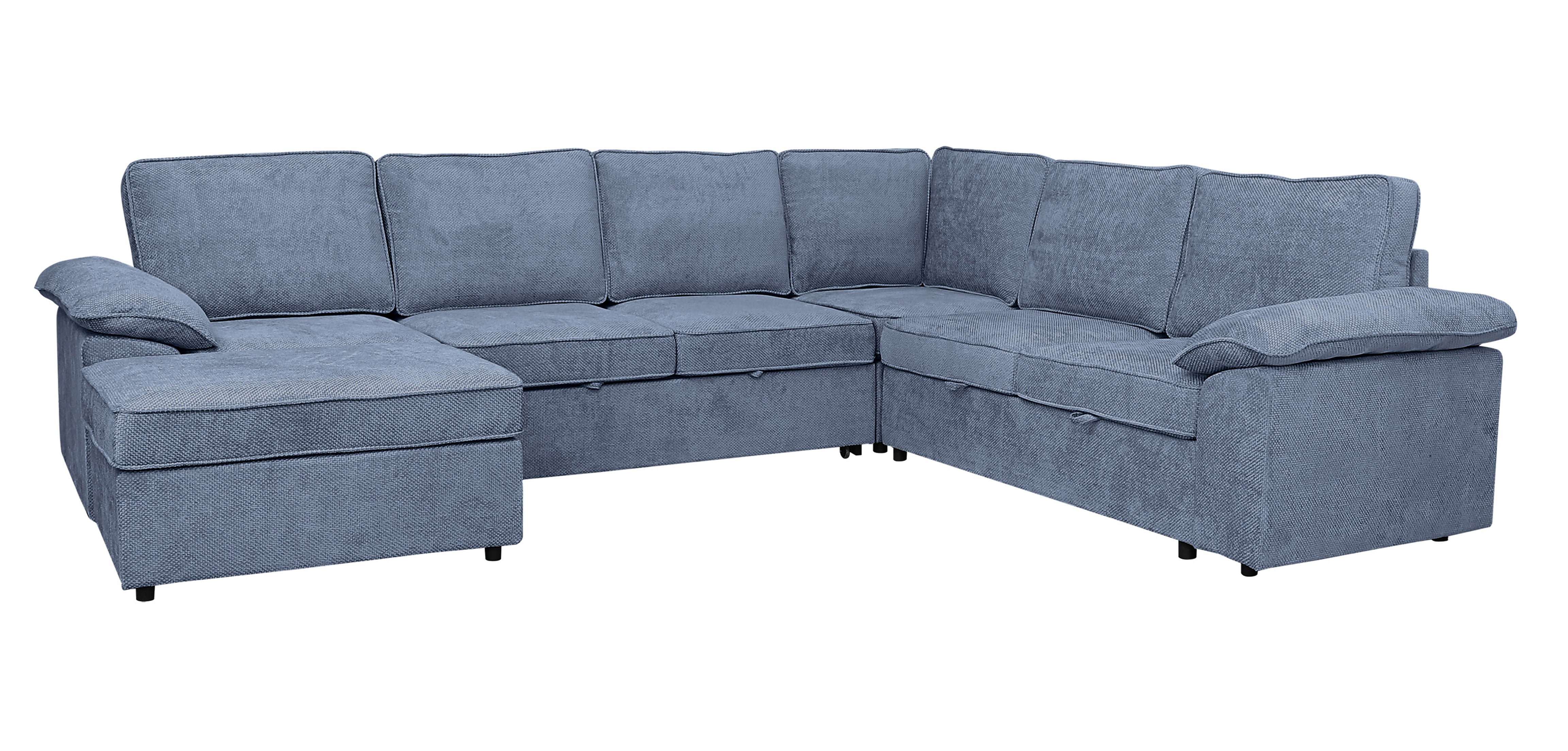 Sectional Sofa Set Gray
