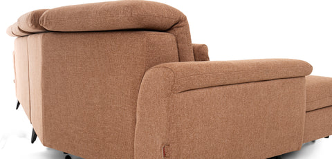 Dimos Sectional Set L-Chaise BROWN - V1859