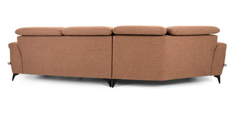 Dimos Sectional Set L-Chaise BROWN - V1859