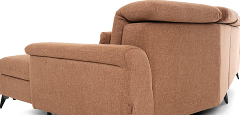 Dimos Sectional Set R-Chaise BROWN - V1859