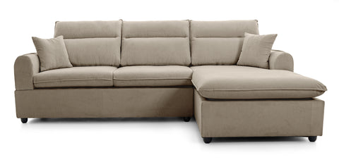 Sectional Sofa Left Chaise Brown