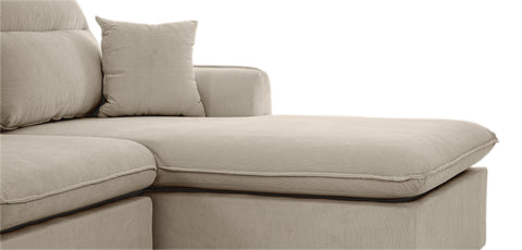 Dimos Sectional Sofa Set Left Arm Brown - SF2557