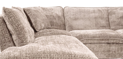 Dimos Sectional Sofa Set W/Manual Brown - SF2570