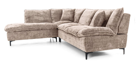 Dimos Sectional Sofa Set W/Manual Brown - SF2570