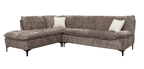Dimos Sectional Sofa Set W/Manual Brown 02 - SF2570
