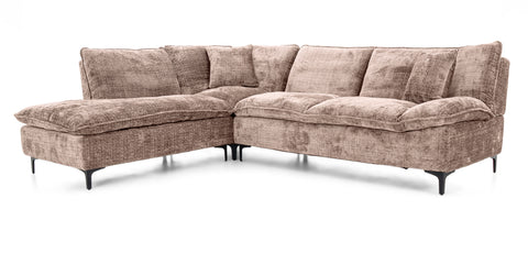 Dimos Sectional Sofa Set W/Manual Brown 02 - SF2570
