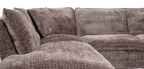 Dimos Sectional Sofa Set W/Manual Brown-03 - SF2570