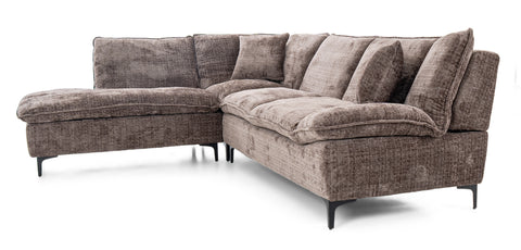 Dimos Sectional Sofa Set W/Manual Brown-03 - SF2570