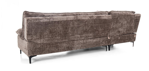 Dimos Sectional Sofa Set W/Manual Brown-03 - SF2570