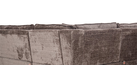 Dimos Sectional Sofa Set W/Manual Brown-03 - SF2570