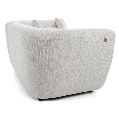 Dimos Sectional Sofa Set L-Chaise Couch Cream - 2546