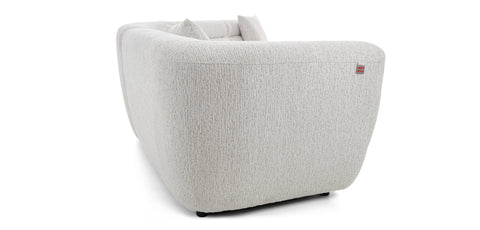 Dimos Sectional Sofa Set L-Chaise Couch Cream - 2546