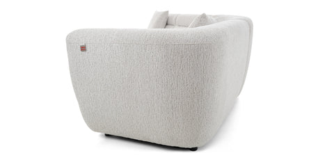 Dimos Sectional Sofa Set L-Chaise Couch Cream - 2546