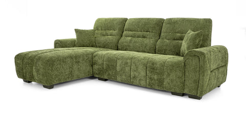 Dimos Sectional Sofa Set Right Arm Green - SF2561