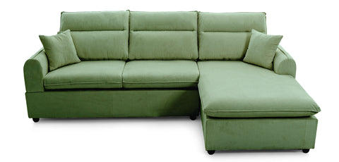 Dimos Sectional Sofa Set Left Arm Green - SF2557